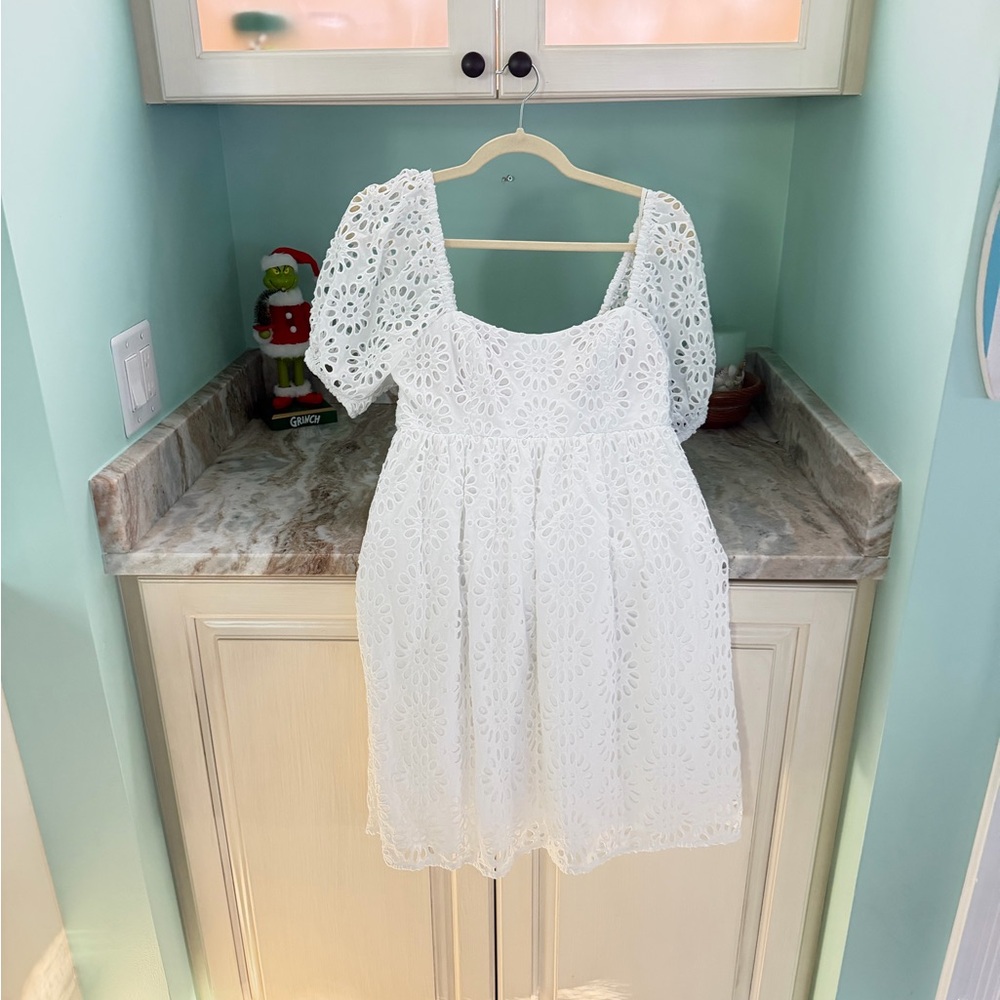 Lilly Pulitzer White Eyelet Dress - Picture 3 of 4